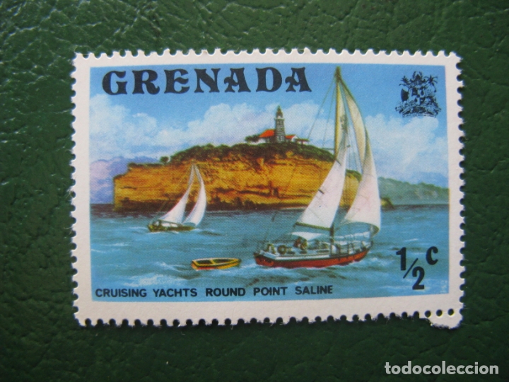 Sellos: grenada, sello tema barcos - Foto 1