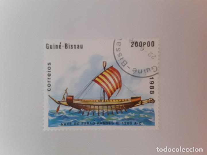 Sellos: TEMA BARCOS SELLO USADO - Foto 1