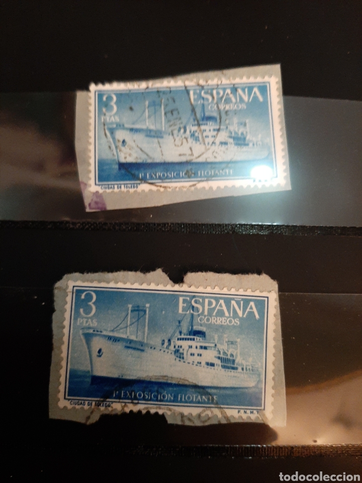 Sellos: Espa&ntilde;a edifil 1191 Barcos tem&aacute;tica usado - Foto 1