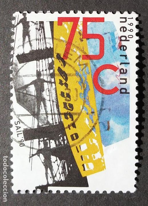 Sellos: 1990 Holanda Navegaci&oacute;n - Foto 1