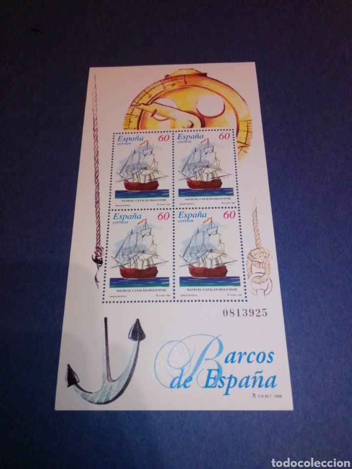 Sellos: Barcos de Espa&ntilde;a 1996 - Foto 1