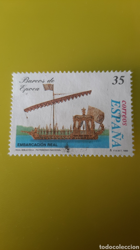 Sellos: BARCOS 3540 USADO ESPA&Ntilde;A 1998 - Foto 1