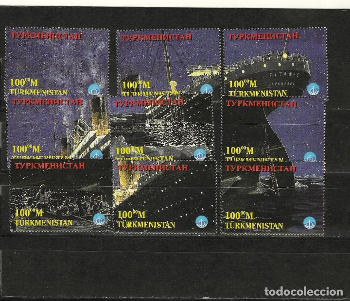 Sellos: TURKMENISTAN N&ordm; 65 AL 73 (**) - Foto 1