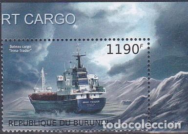 Sellos: Burundi 2012 barcos - Foto 1