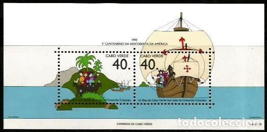 Sellos: CABO VERDE 1992 COLON V CENTENARIO - Foto 1