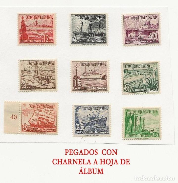 Sellos: SERIE 9 SELLOS ALEMANIA - Foto 1