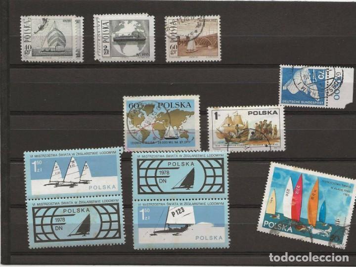 Sellos: LOTE 17 SELLOS TEMA BARCOS - Foto 1