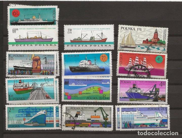 Sellos: LOTE 17 SELLOS TEMA BARCOS - Foto 1