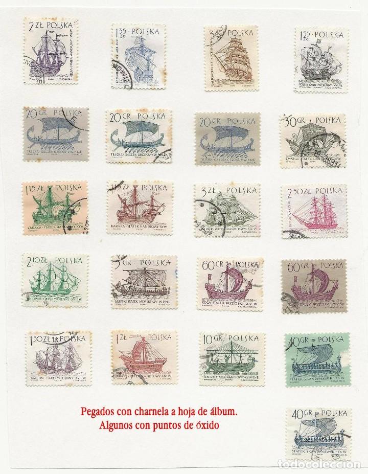 Sellos: LOTE 21 SELLOS TEMA BARCOS - Foto 1