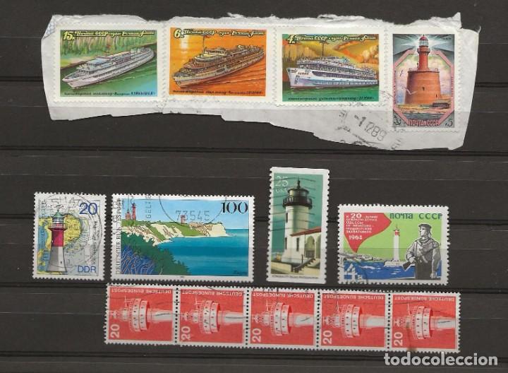 Sellos: LOTE 35 SELLOS TEMA BARCOS - Foto 3