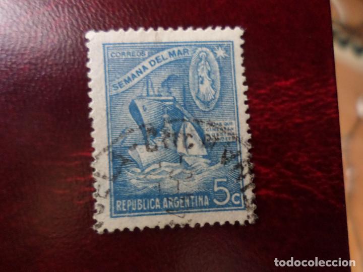 Sellos: *argentina, 1944, semana del mar, Yvert 437 - Foto 1