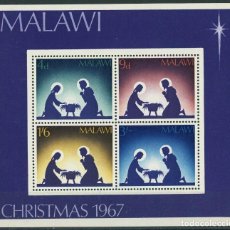 Sellos: MALAWI 1967 HB IVERT 9 *** NAVIDAD