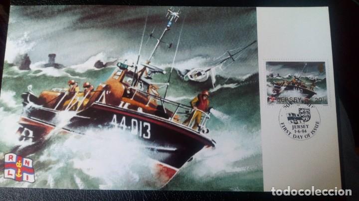 Sellos: BARCOS, SPD DE JERSEY - Foto 1