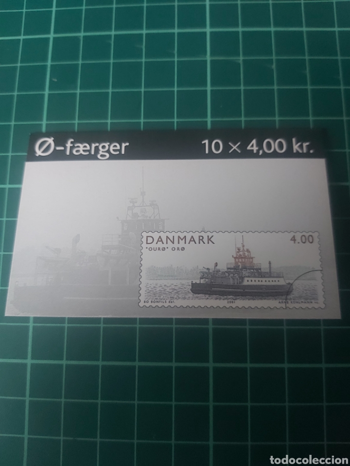 Sellos: 2001 DINAMARCA CARNETS YVERT 1295 NUEVOS BARCOS - Foto 1