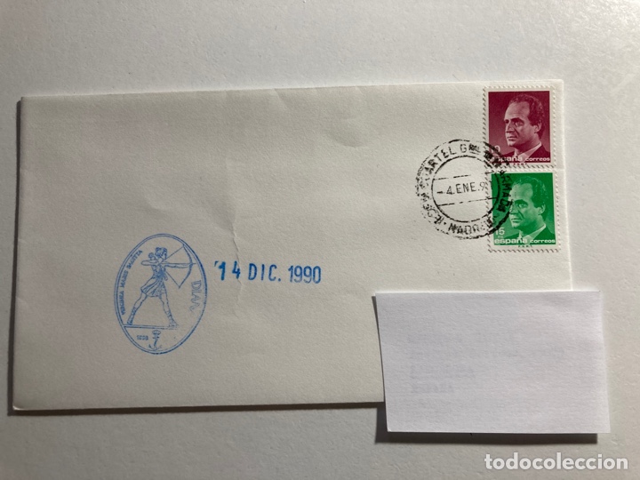 Sellos: Sobre Corbeta Diana. Estafeta Cuartel General de la Armada. - Foto 1