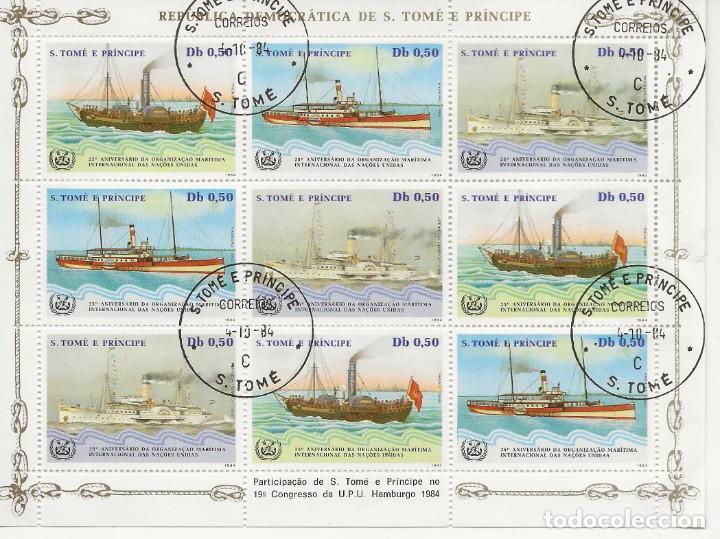 Sellos: BATEAUX DU MONDE - BLOC FEUILLET - Foto 1