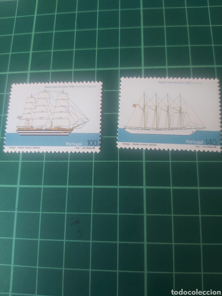 Sellos: 1998 barcos Portugal - Foto 1
