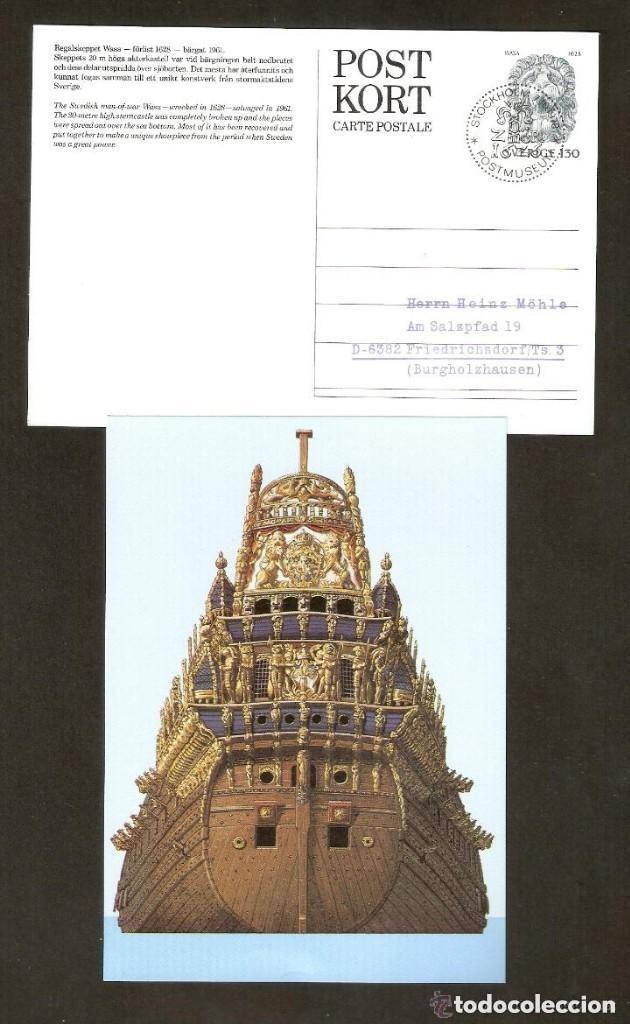 Sellos: SUECIA. 1978. CARTA POSTAL - Foto 1