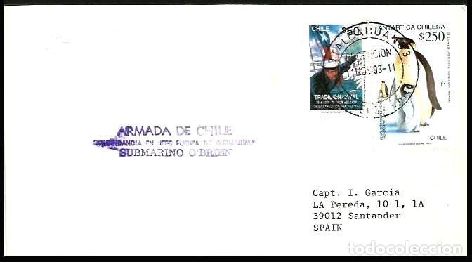 Sellos: CHILE 1993 SUBMARINO OBRIEN - Foto 1