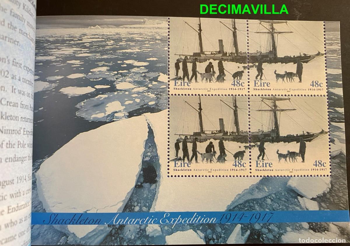 Sellos: TRBA124, IRLANDA, BARCOS, SHACKLETON, 2003, 1574/77 - Foto 2