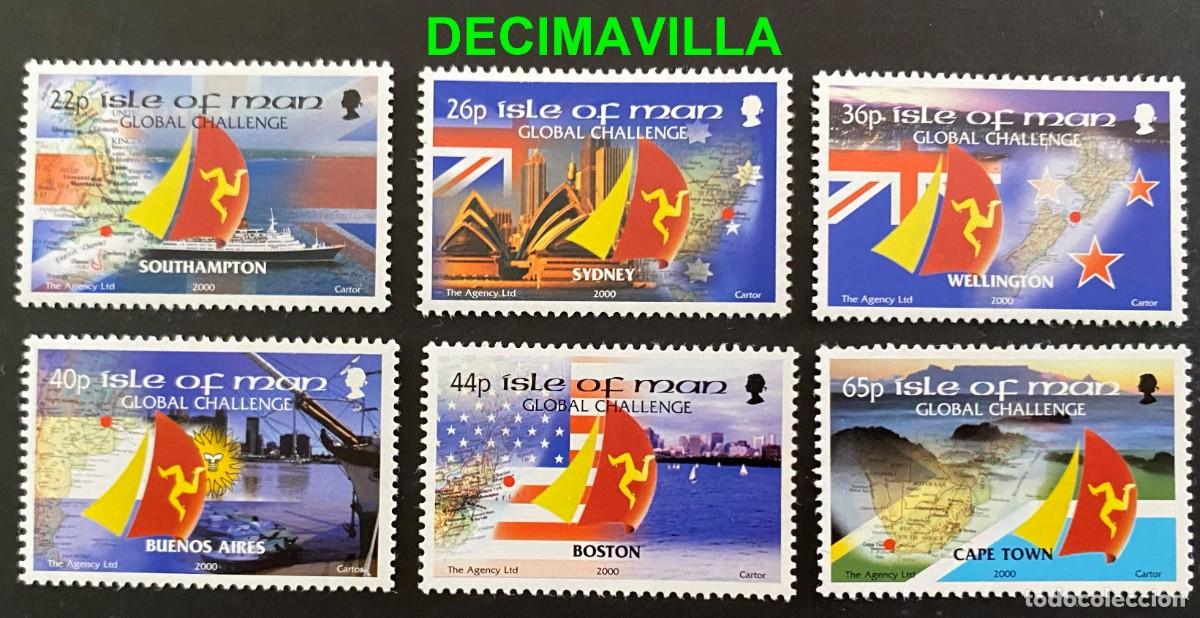 Sellos: TRBA126, MAN, BARCOS, 2000, 922/27 - Foto 1