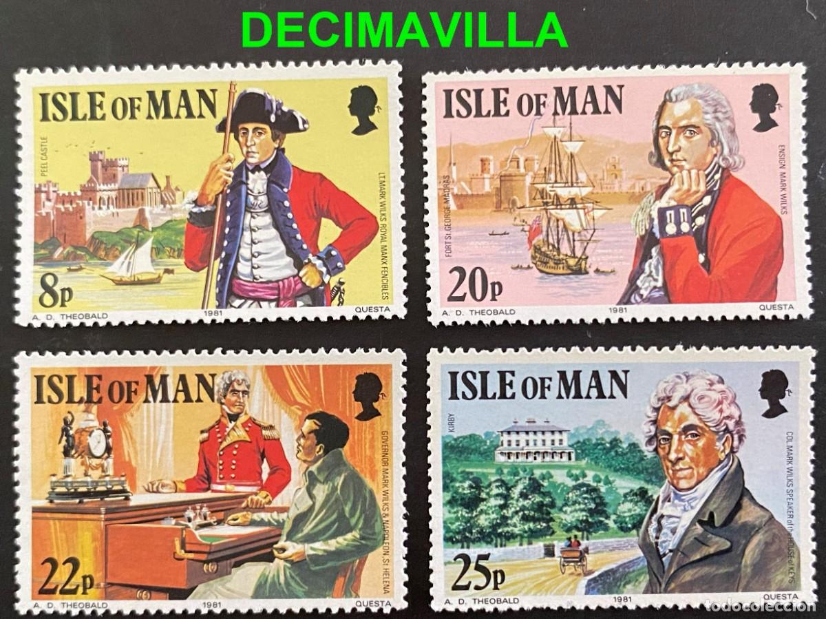 Sellos: TRBA127, MAN, BARCOS, 1981, 185/88 - Foto 1