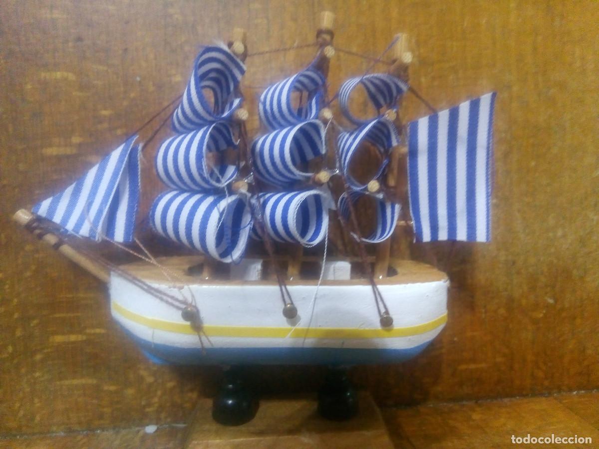 Sellos: BARCO MADERA MINIATURA - Foto 2