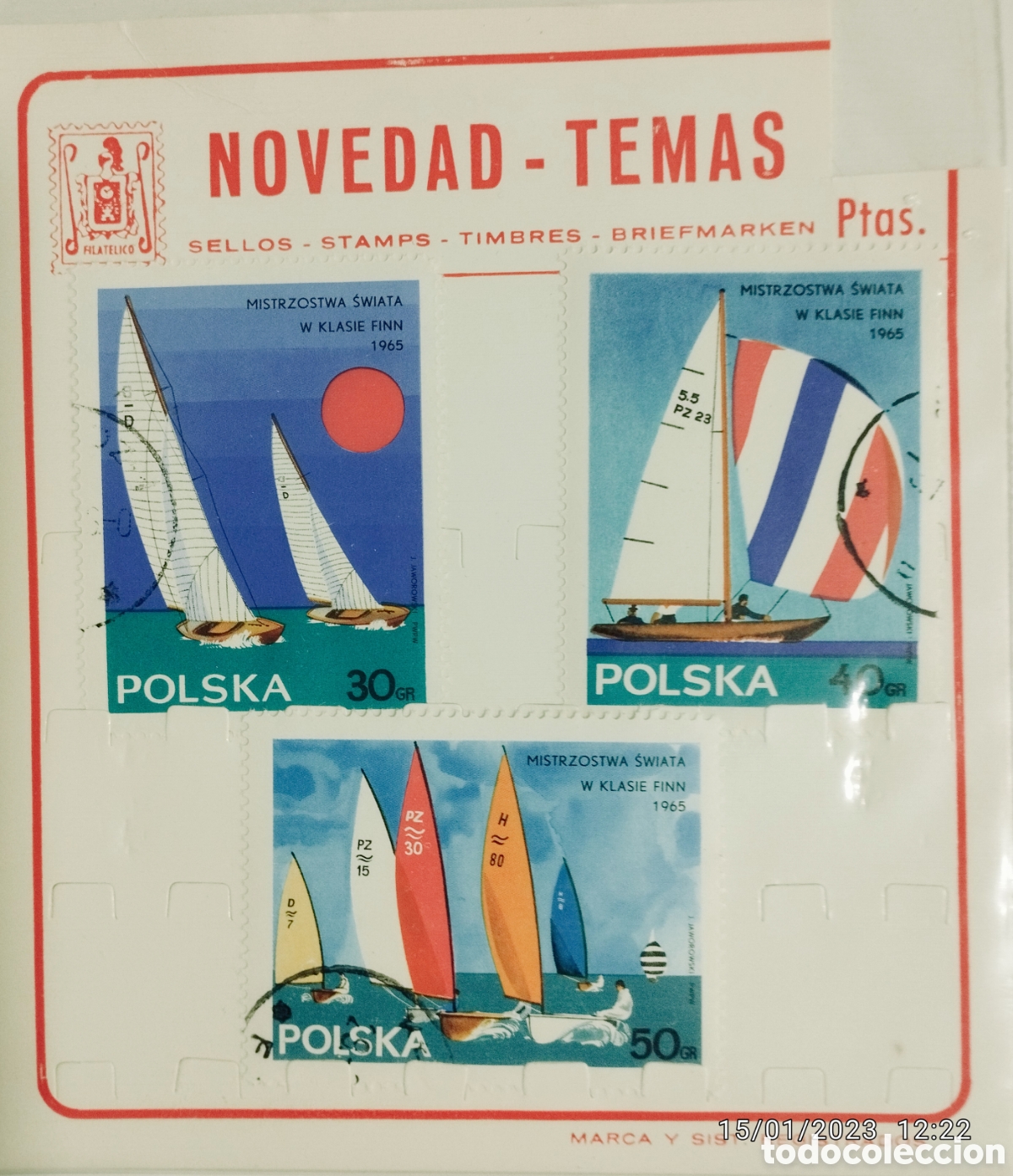 Sellos: 8 sellos barcos - Foto 1