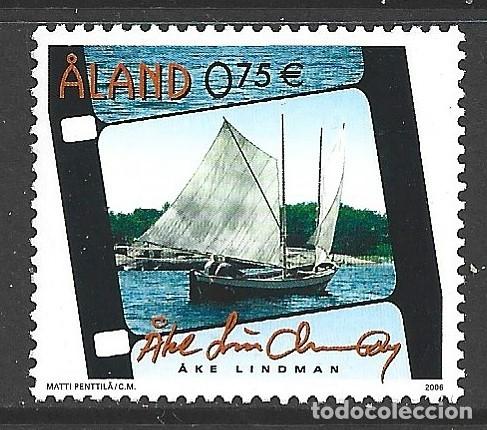 Sellos: ALAND 267** - A&Ntilde;O 2006 - BARCOS DE PESCA - Foto 1