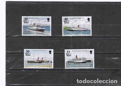 Sellos: ISLA DE MAN N&ordm; 591 al 594(**) - Foto 1