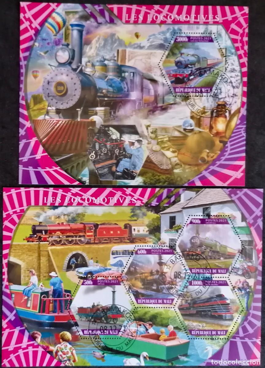 Sellos: MAL&Iacute; 2021 - HB LOCOMOTORAS . - Foto 1