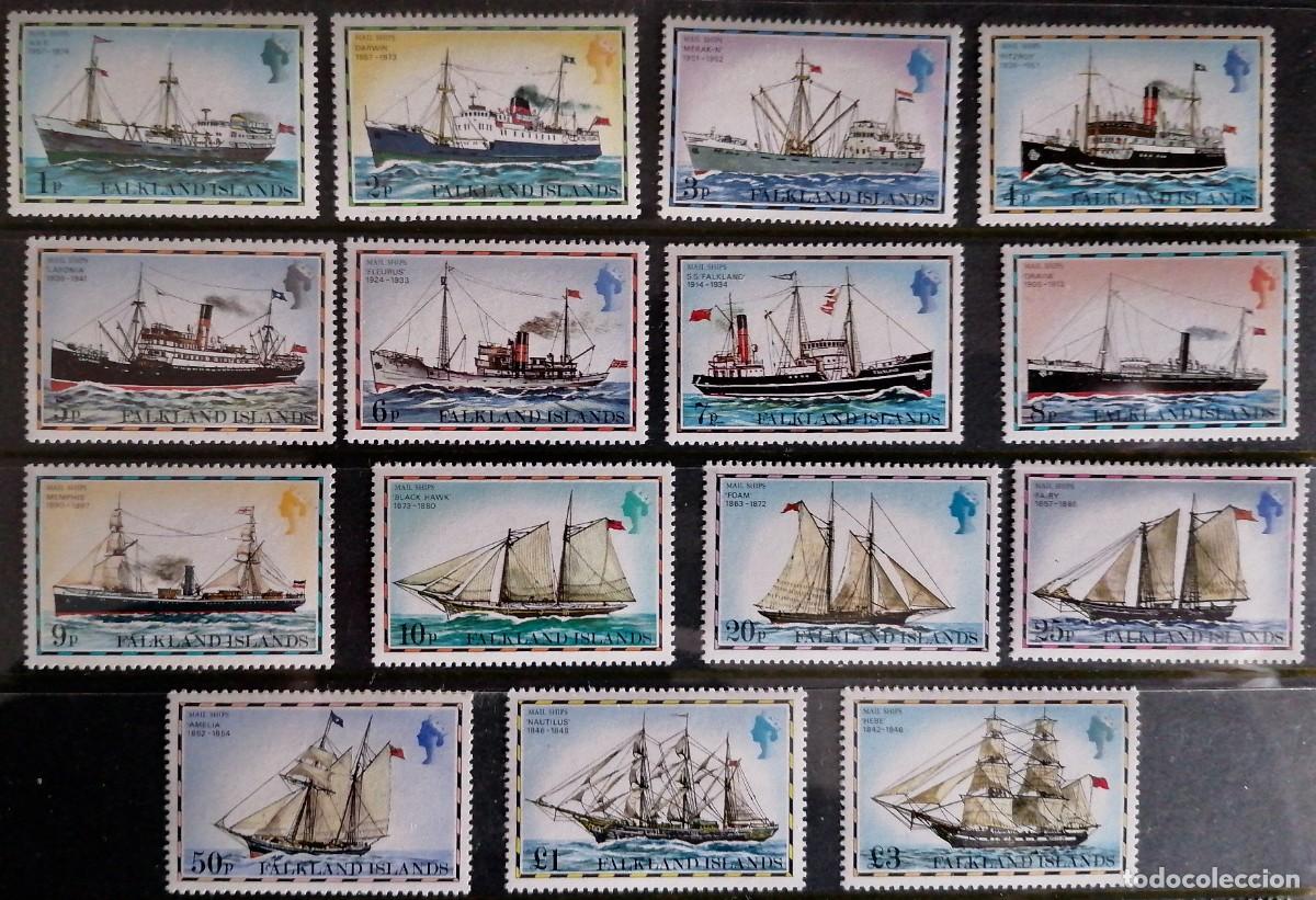 Sellos: MALVINAS 1978 - HB BARCOS . - Foto 1