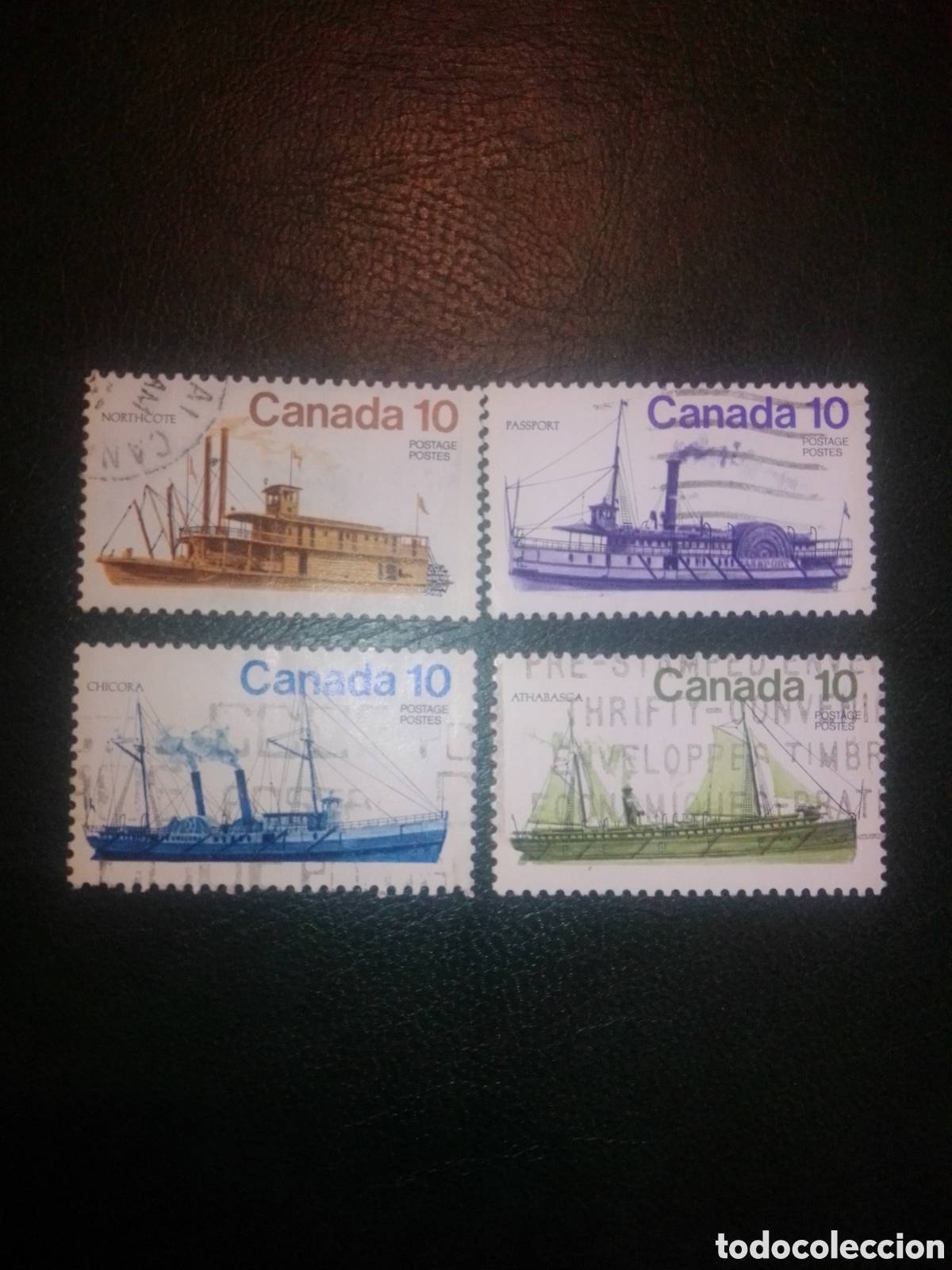 Sellos: Canad&aacute; barcos completa 1976 - Foto 1