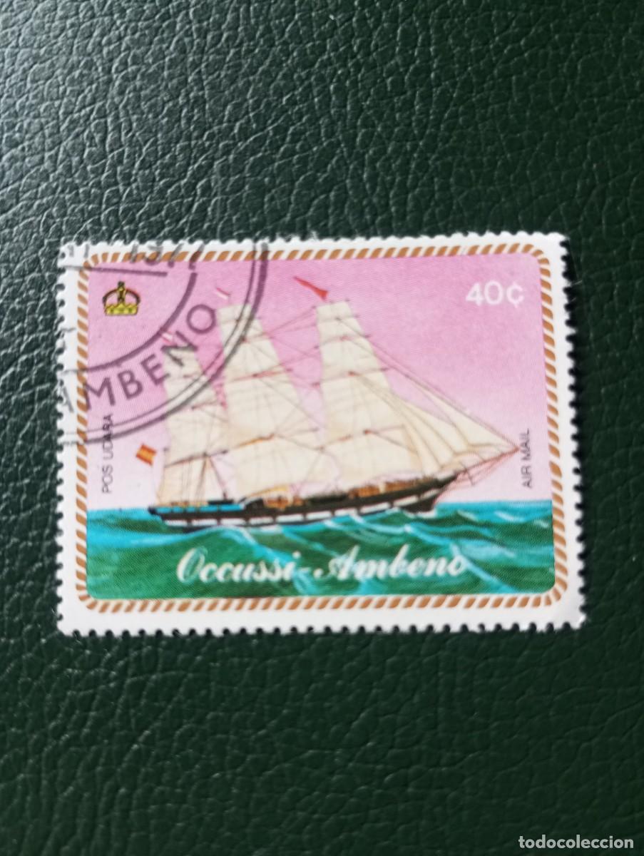 Sellos: VELERO, SELLO DE OCUSS&Eacute; AMBENO - Foto 1