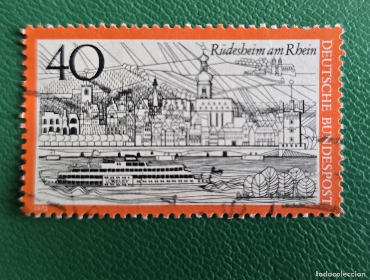 Sellos: SELLO USADO ALEMANIA BARCO - Foto 1
