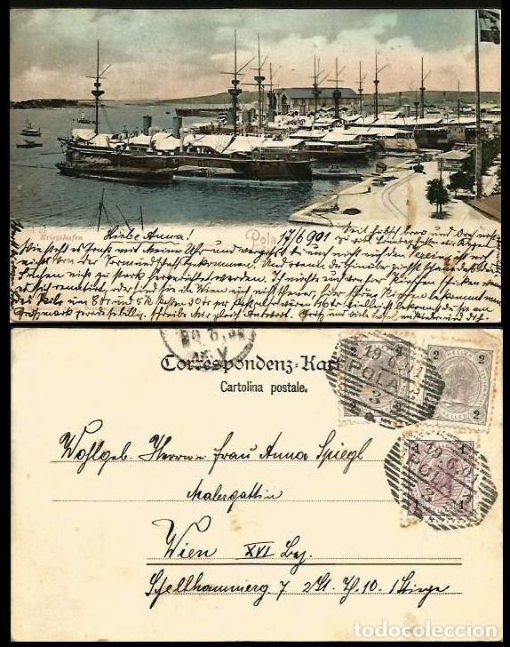 Sellos: AUSTRIA 1901 TP MARINA DE GERRA AUSTRO-HUNGARA - Foto 1