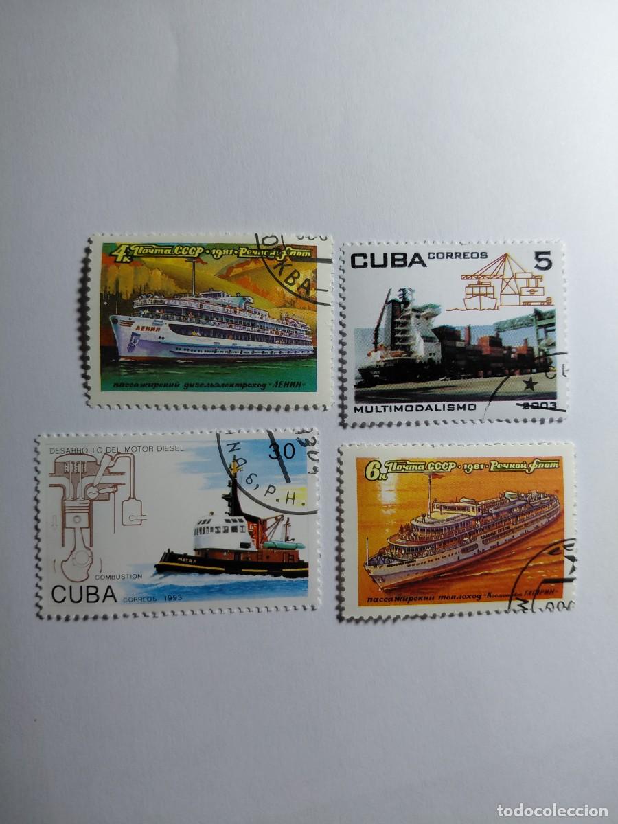 Sellos: SELLOS - LOTE 28 - barcos - Foto 1