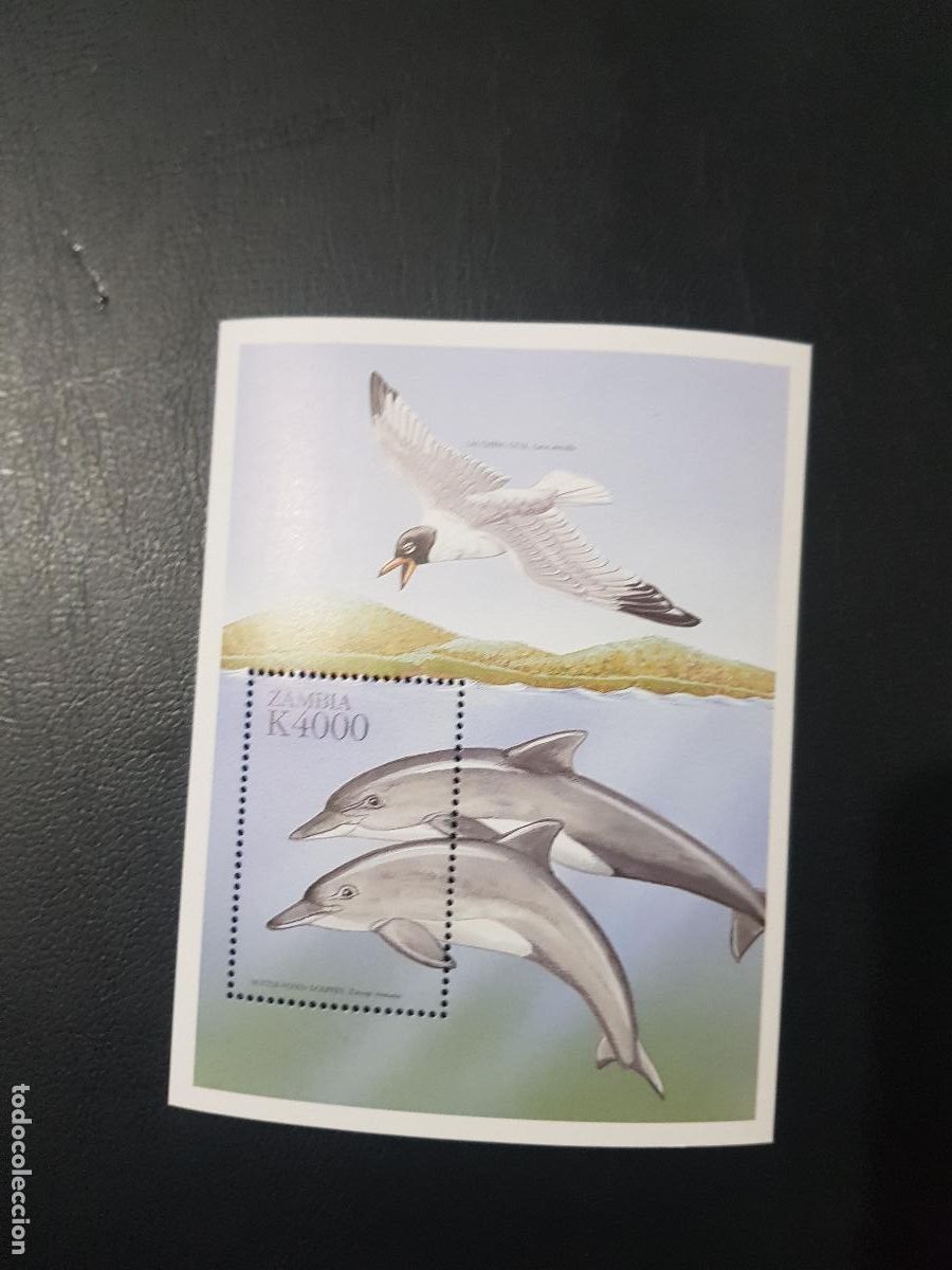 Sellos: 1982 ZAMBIA,DELFINES - Foto 1