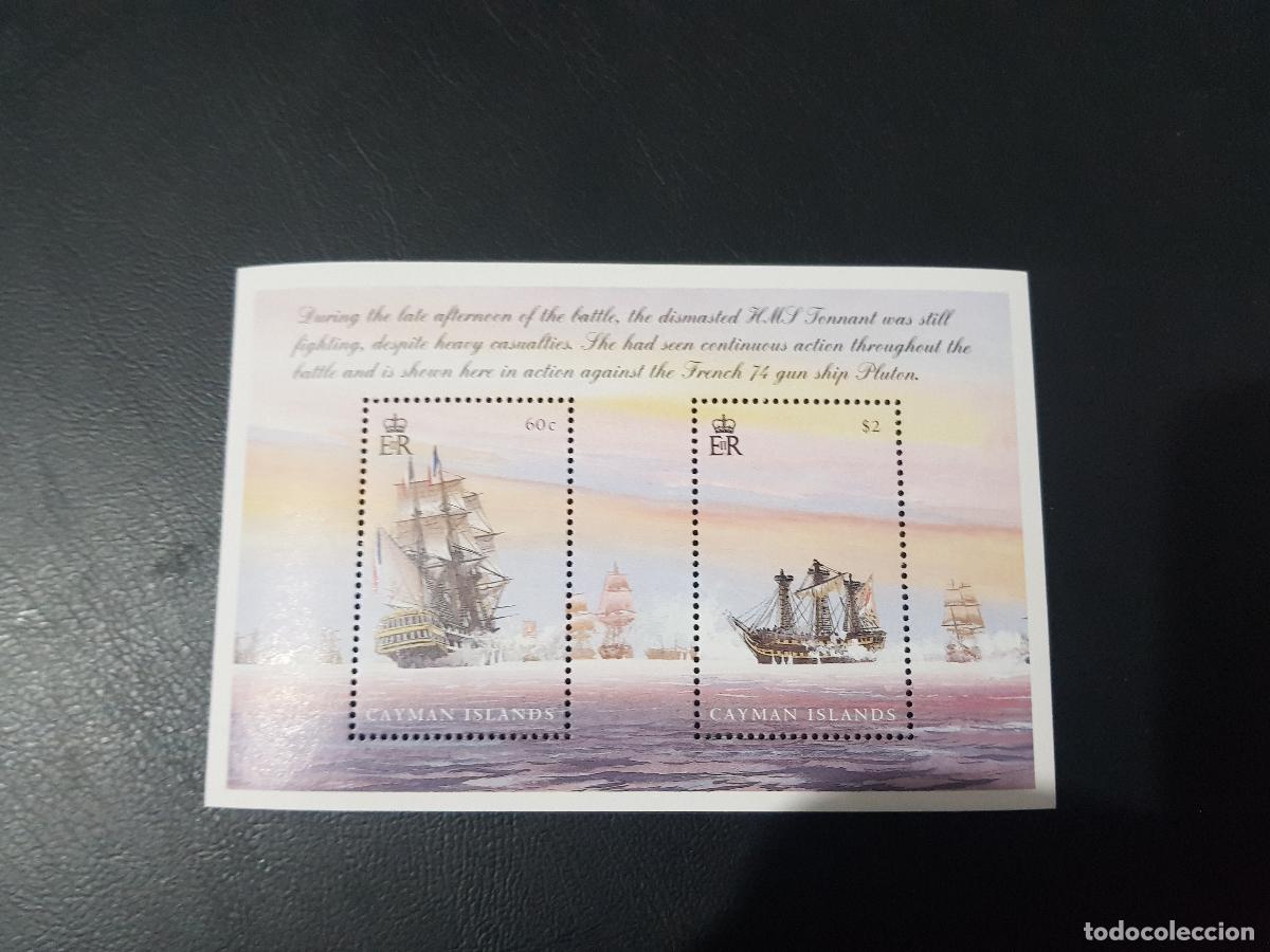 Sellos: 2005 ISLAS CAIMAN,BICENTENARIO DE LA BATALLA DE TRAFALGAR - Foto 1