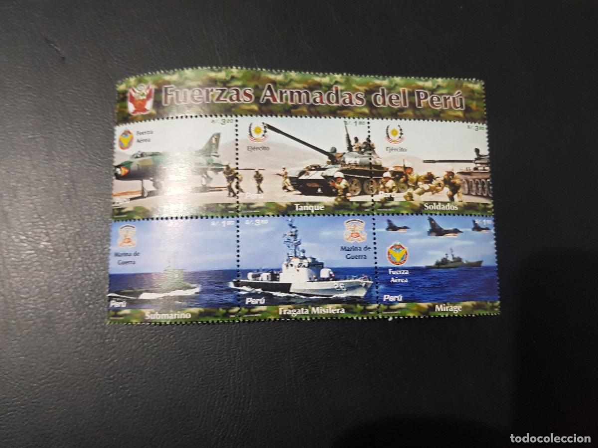 Sellos: 2005 PERU,FUERZAS ARMADAS - Foto 1