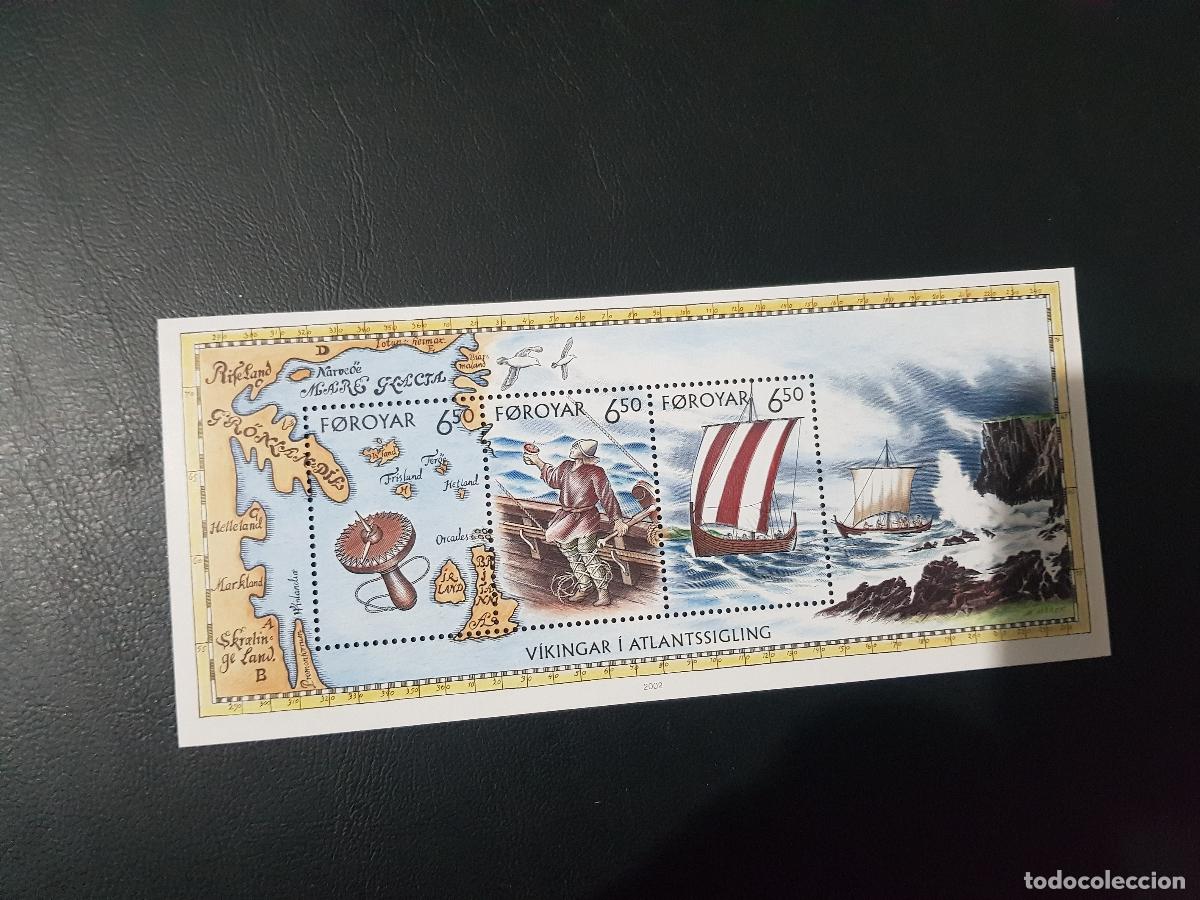 Sellos: 2002,ISLAS FEROE,LOS VIKINGOS - Foto 1