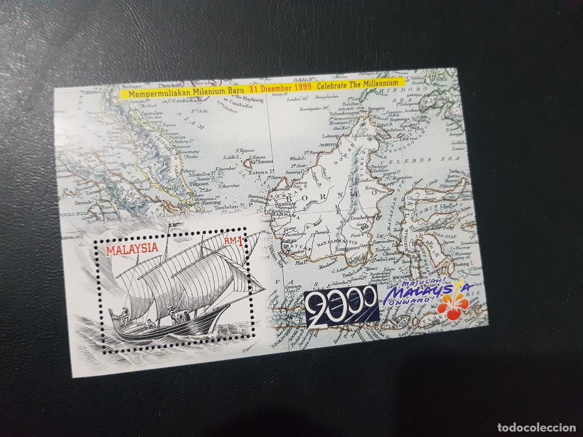 Sellos: 2000 MALASYA,NUEVO MILENIO - Foto 1