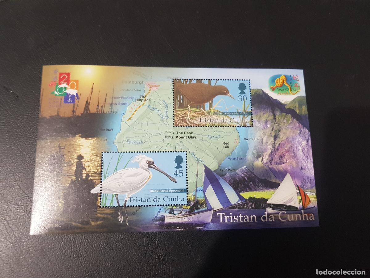 Sellos: 2001,TRISTAN DE ACU&Ntilde;A.A&Ntilde;O NUEVO - Foto 1