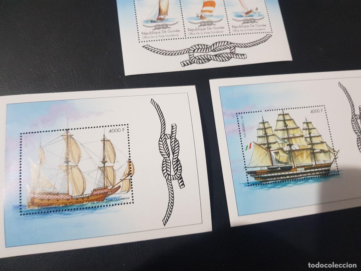 Sellos: 2002 GUINEA,BARCOS Y NUDOS MARINOS - Foto 4