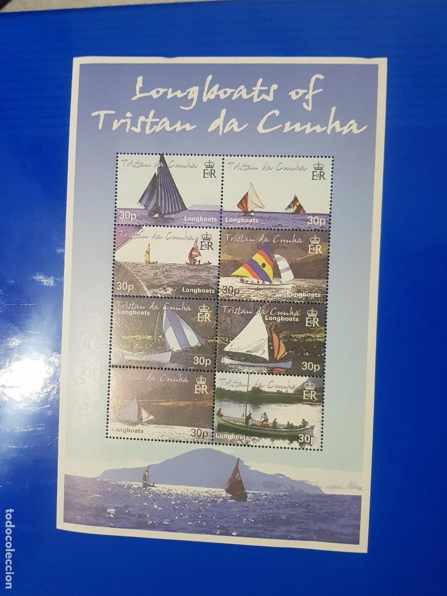 Sellos: BARCOS-TRASTAN DE ACU&Ntilde;A 2001 - Foto 1