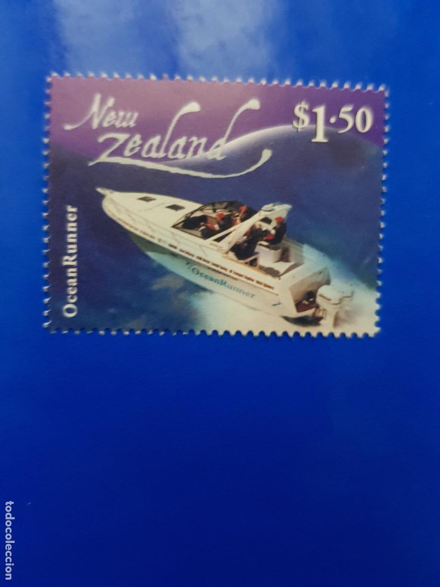 Sellos: NUEVA ZELANDA TEMA BARCOS 2002 - Foto 1