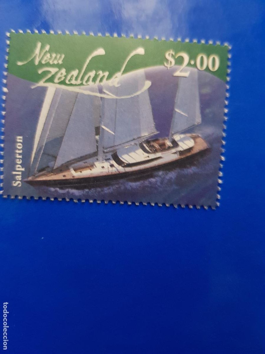 Sellos: NUEVA ZELANDA TEMA BARCOS 2002 - Foto 1