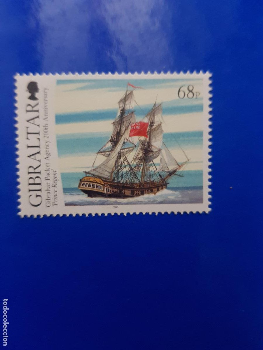 Sellos: GIBRARTAR TEMA BARCOS 2006 - Foto 1