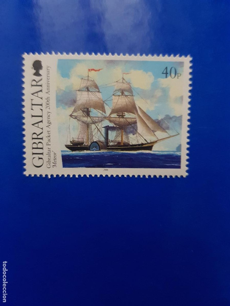 Sellos: GIBRARTAR TEMA BARCOS 2006 - Foto 1