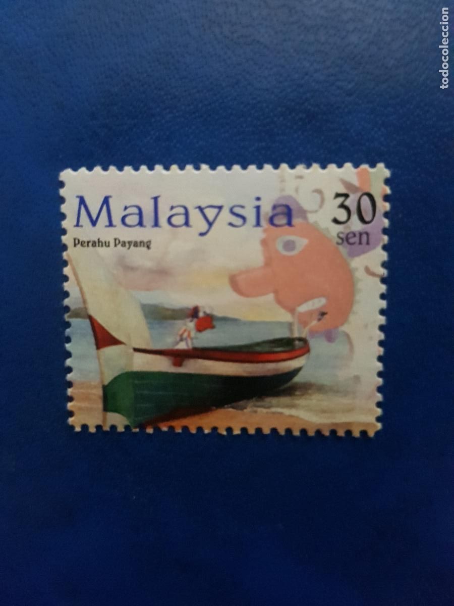 Sellos: MALASIA TEMA BARCOS 2000 - Foto 1